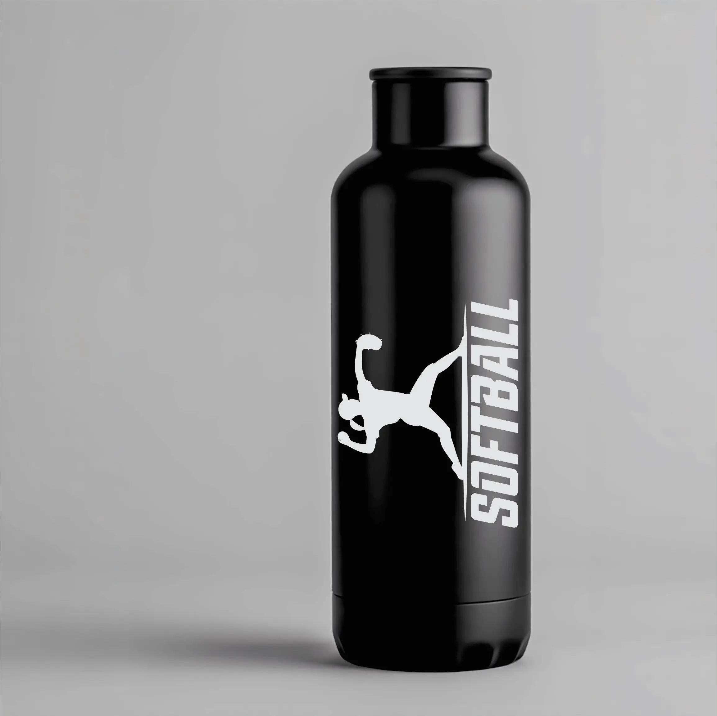 Softball Player Vinyl Decal