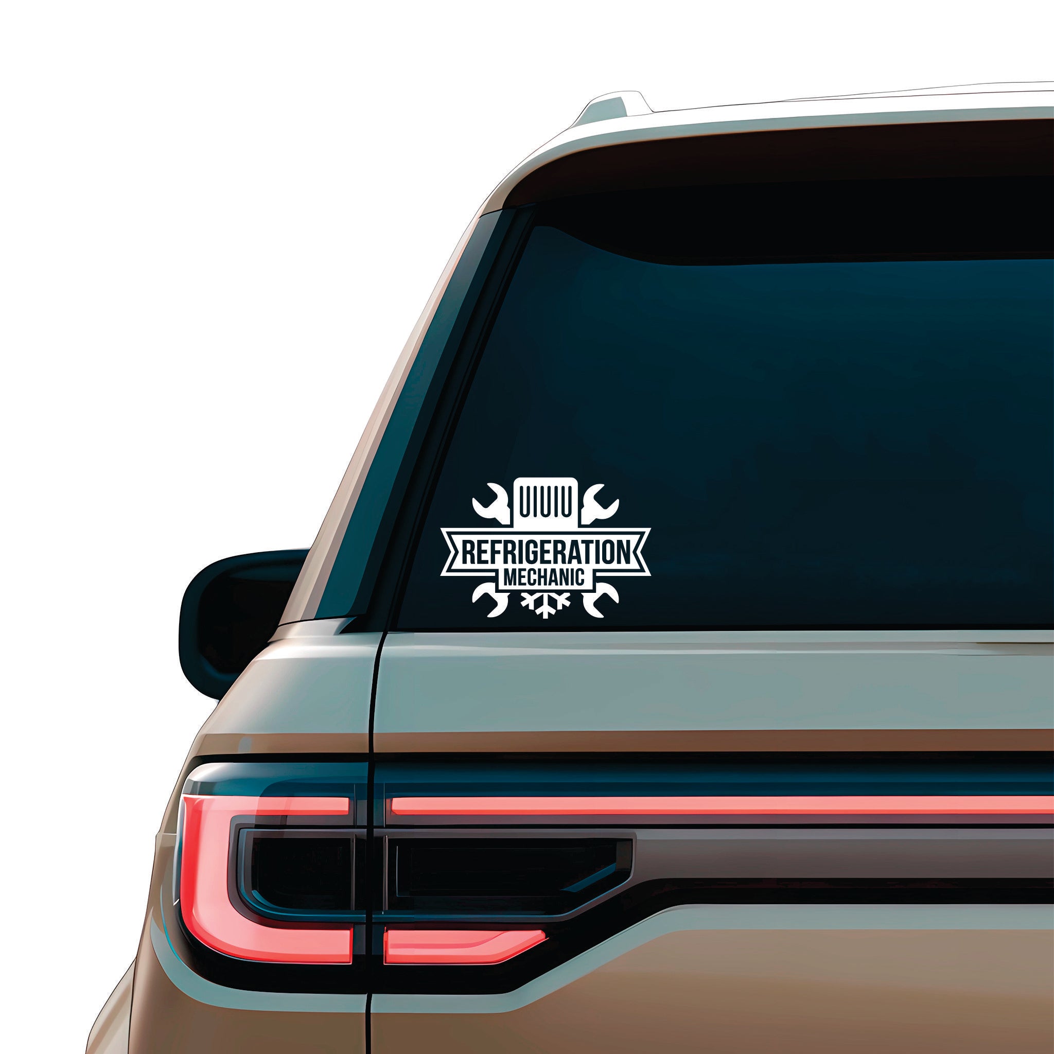 Refrigeration mechanic Vinyl Decal